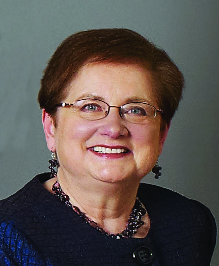 Photo of retiring OCUL Director Joyce Garnett