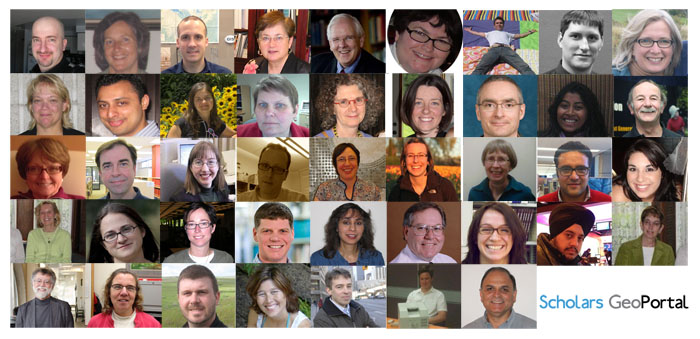 GeoPortal Team Member Collage